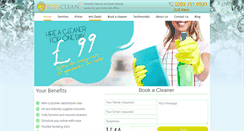 Desktop Screenshot of poshclean.co.uk